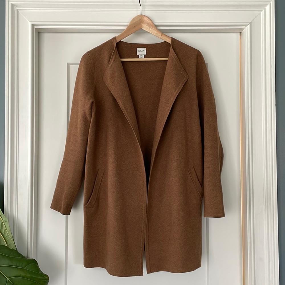 J. Crew cardigan coat